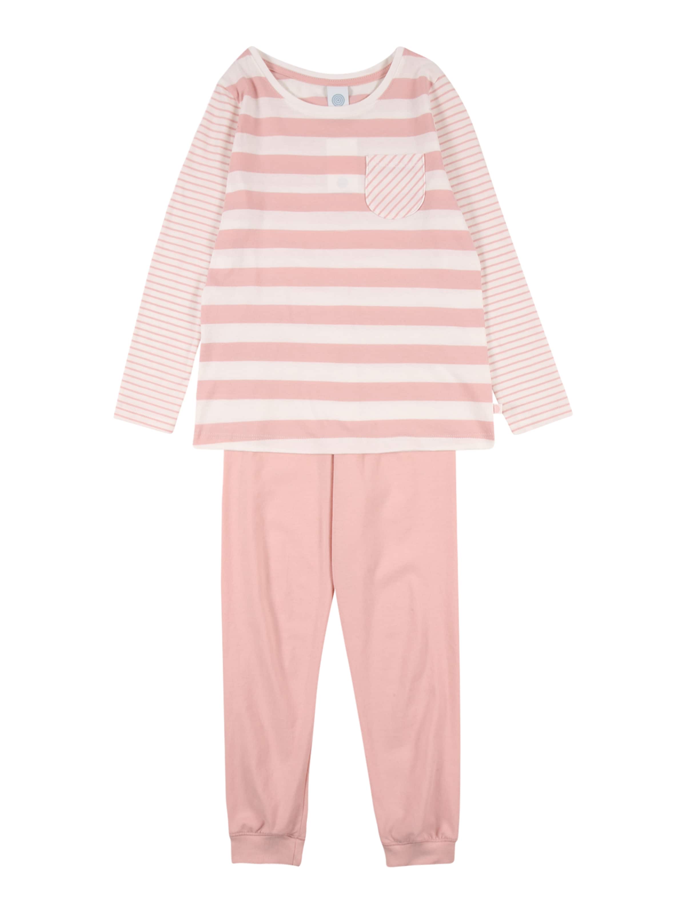 Pigiama di Sanetta in rosa: frontale