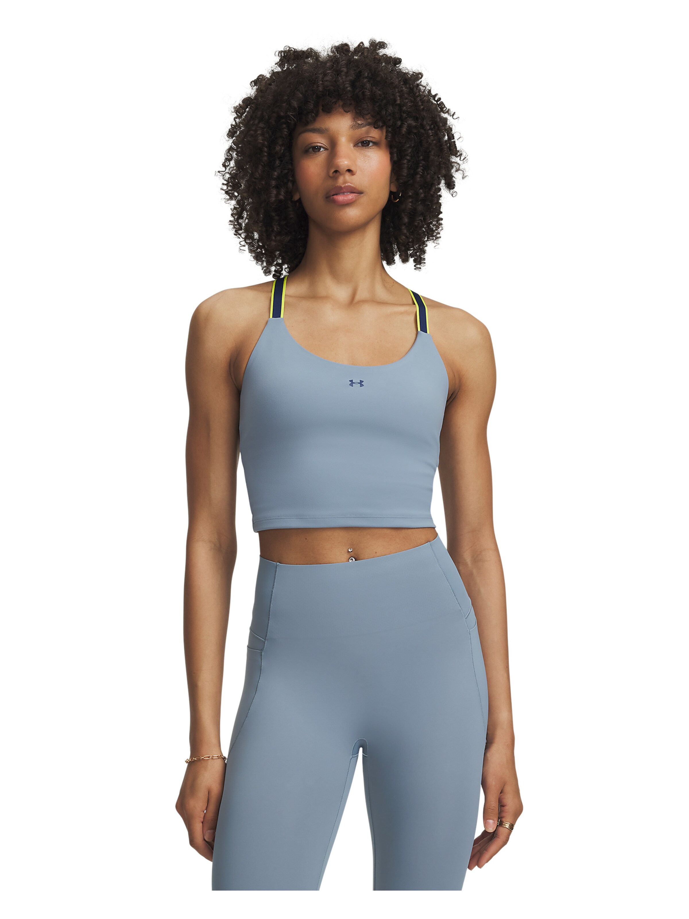 UNDER ARMOUR Sporttop 'Motion' in Blauw: voorkant