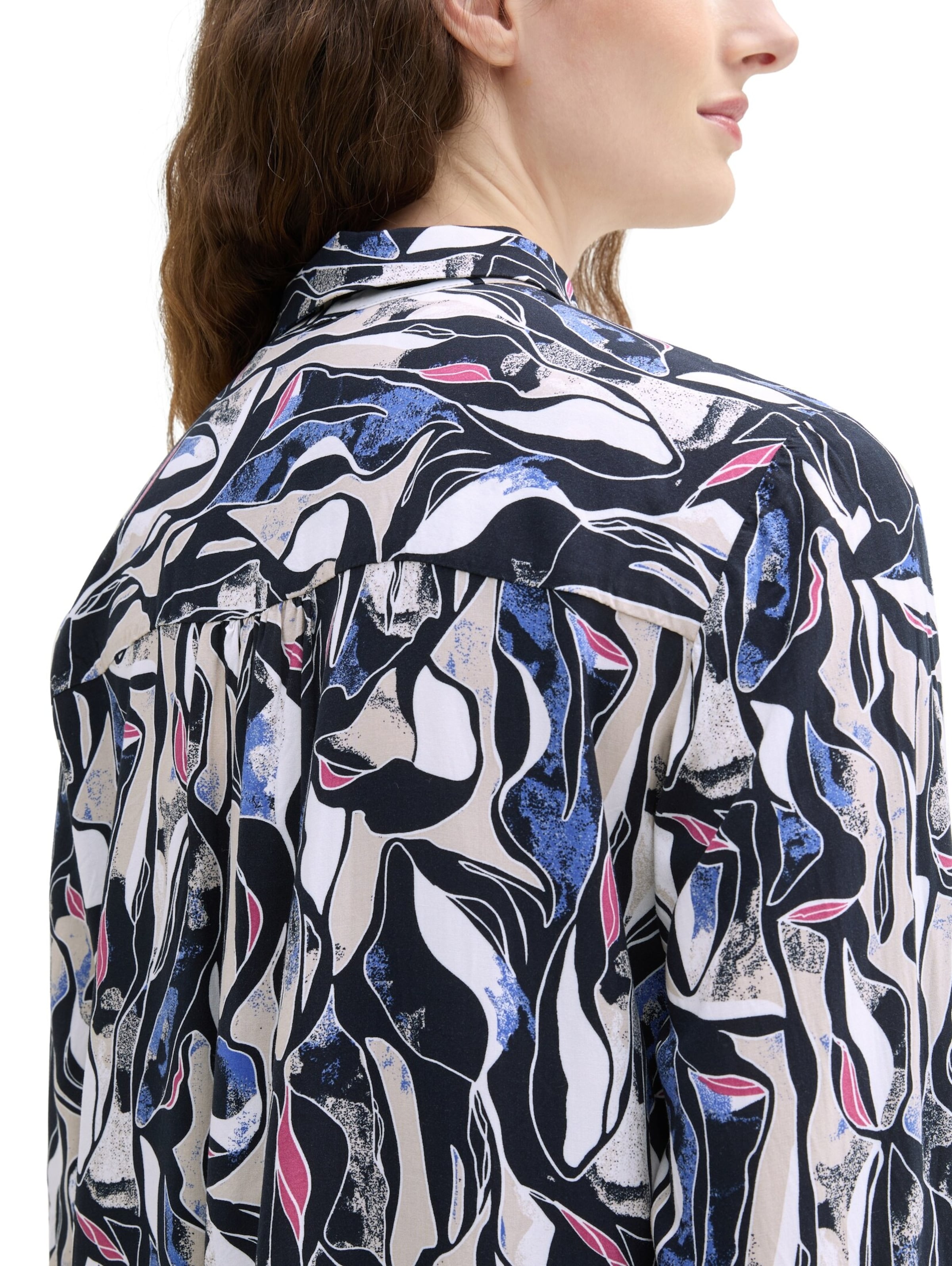 TOM TAILOR Kleid in Blau