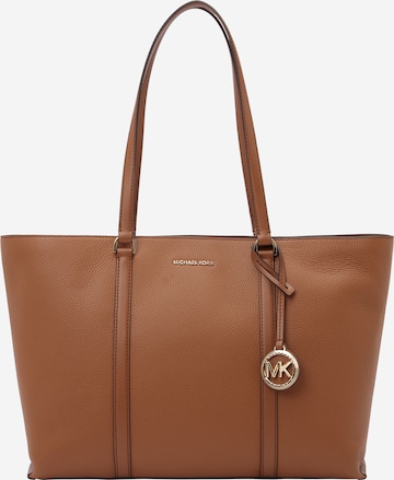 MICHAEL Michael Kors Skuldertaske 'TEMPLE' i brun: forside