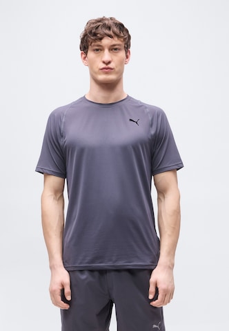 pilka PUMA Sportiniai marškinėliai 'Pwrmode': priekis