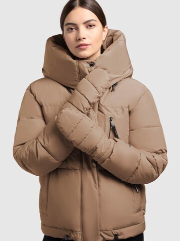 khujo Winterjacke in Braun