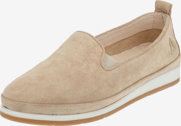 Chaussure basse HUSH PUPPIES en beige : devant