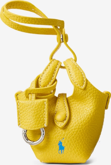Raktų laikiklis iš Polo Ralph Lauren, spalva – vandens spalva / geltona, Prekių apžvalga