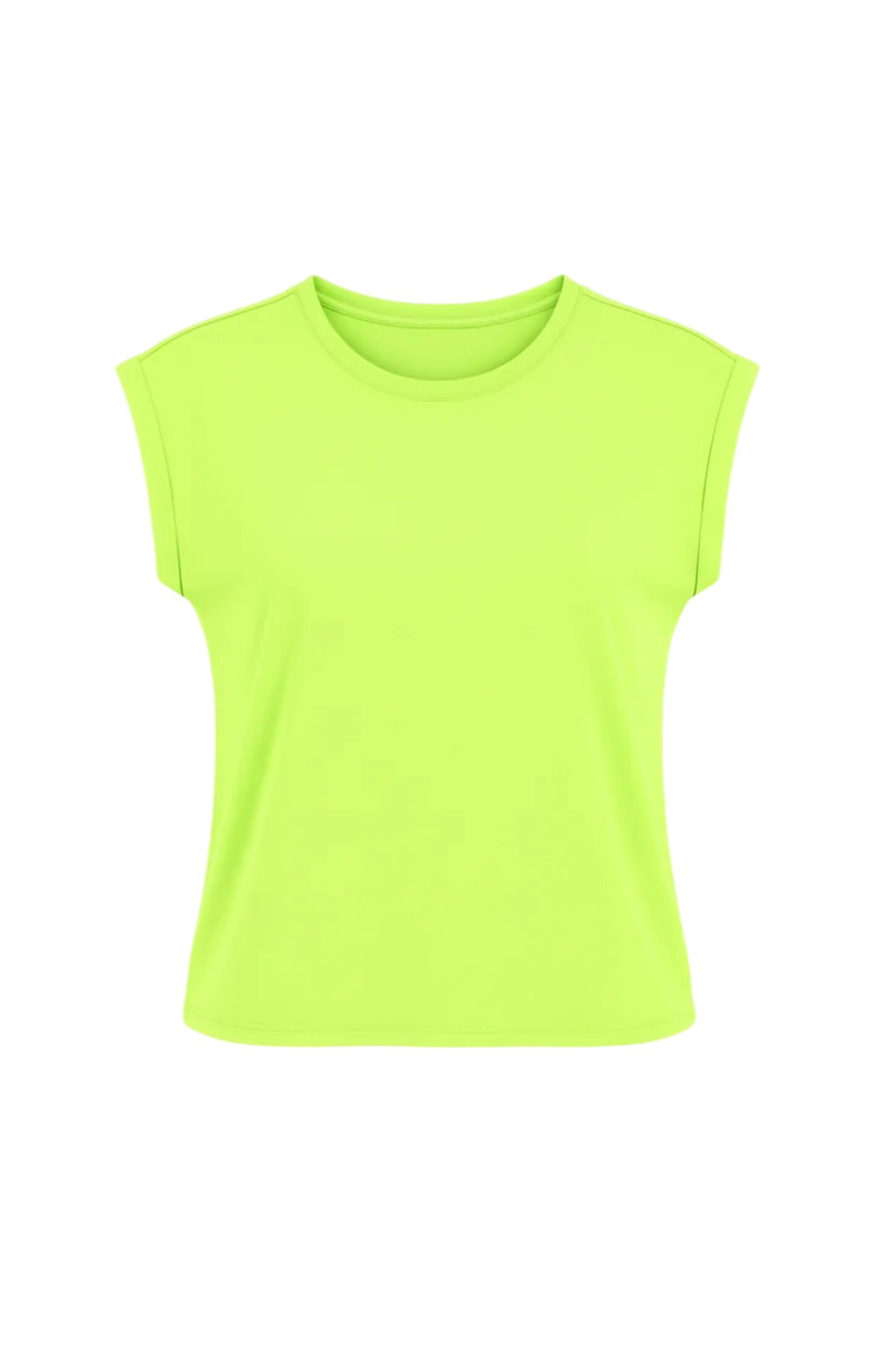 Shape Of You Blouse in Groen: voorkant