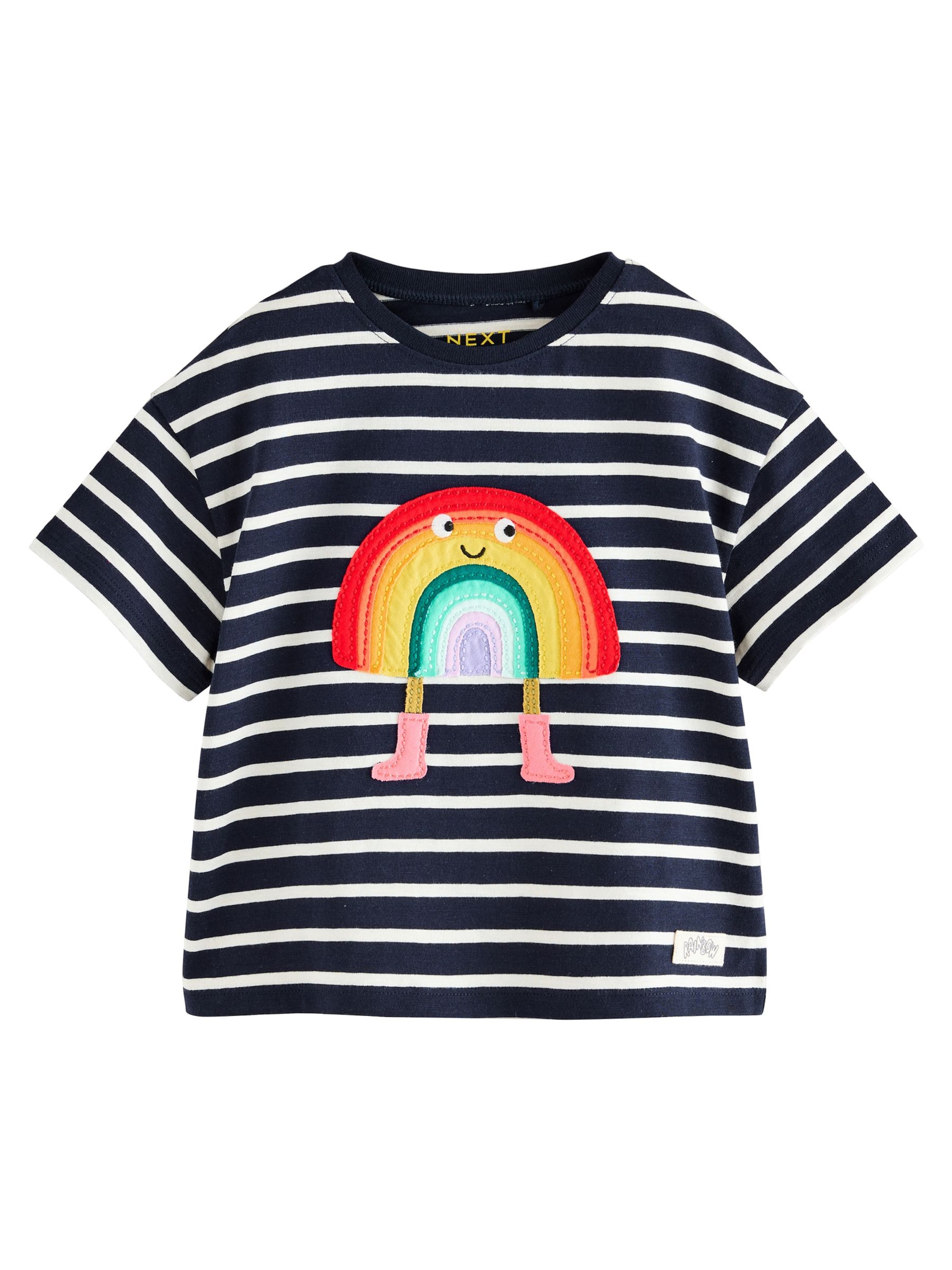 Next Μπλουζάκι σε μπλε: μπροστά