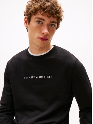 TOMMY HILFIGER Sweatshirt in Schwarz