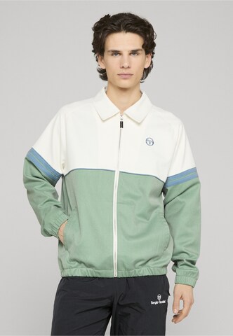 Sergio Tacchini Tréningdzseki 'Orion Tencel' - zöld: elől
