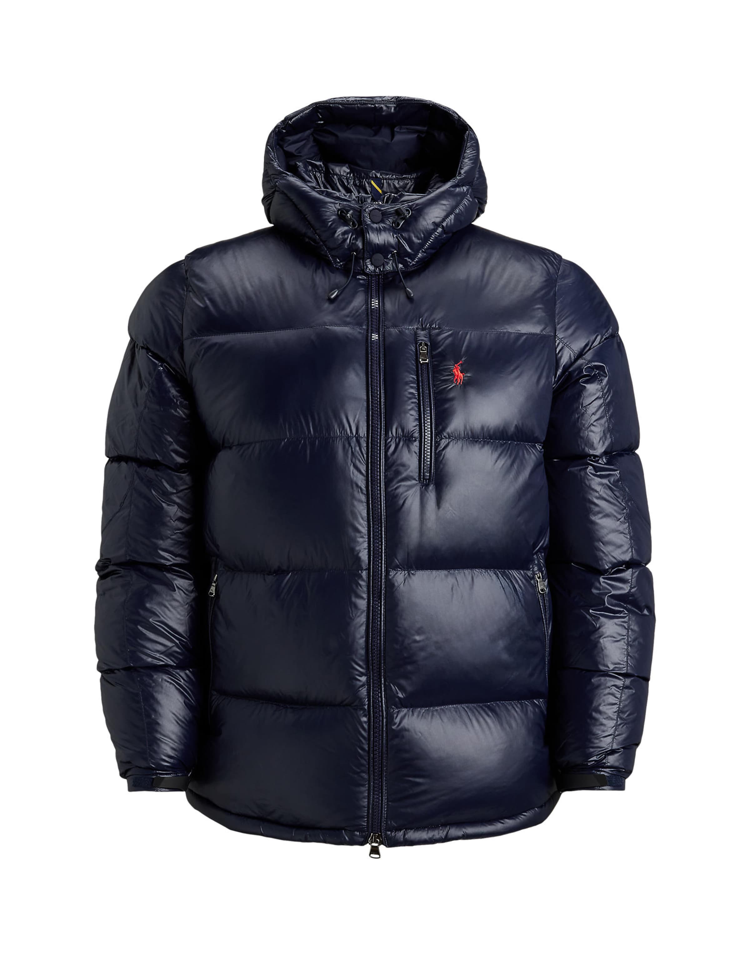Polo Ralph Lauren Big & Tall Winterjas in Blauw: voorkant