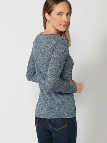 KOROSHI Shirts i blå