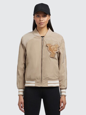 khujo Between-Season Jacket 'Dreea' in Beige: front