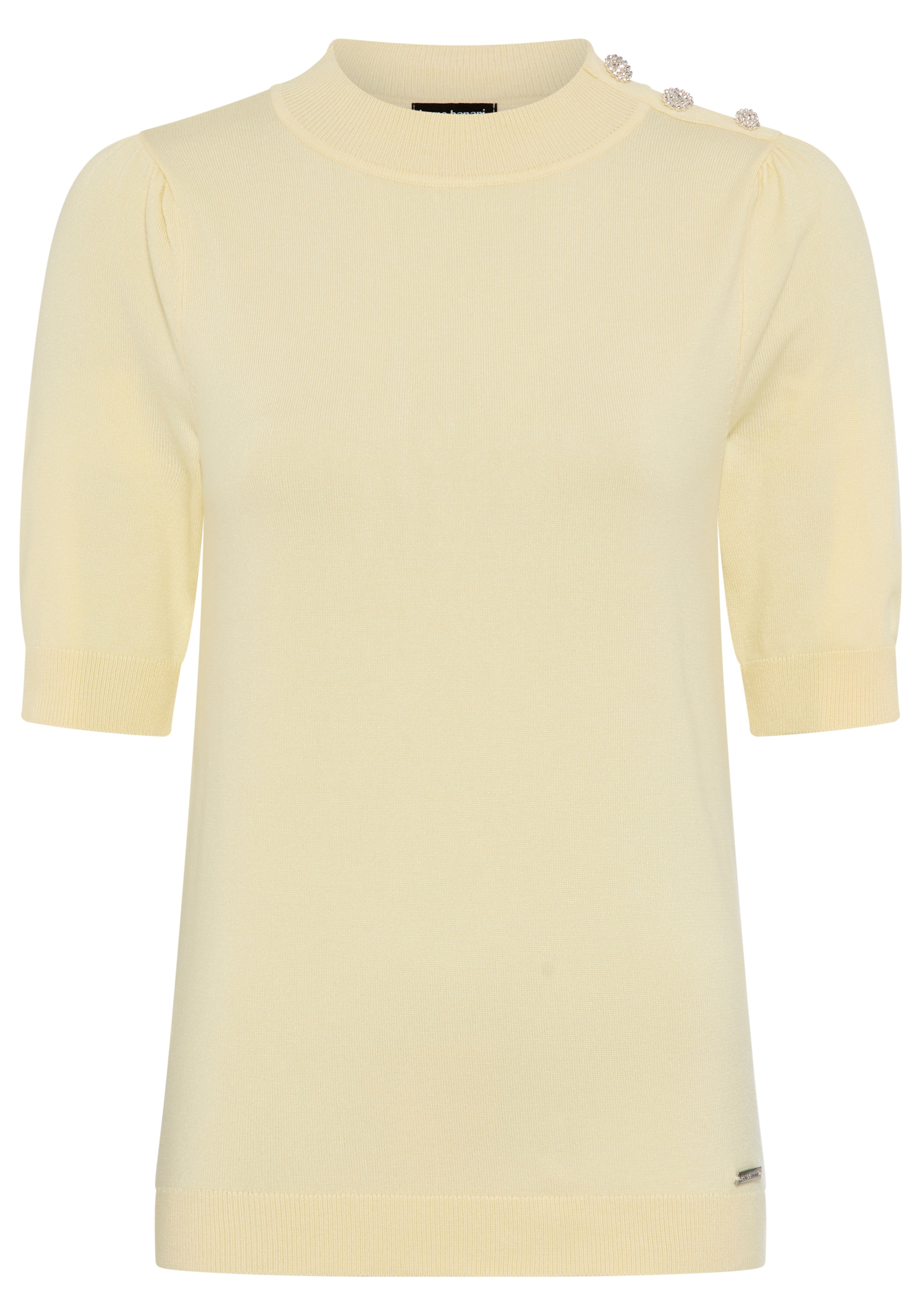Bruno Banani LM Sweater in Yellow: front