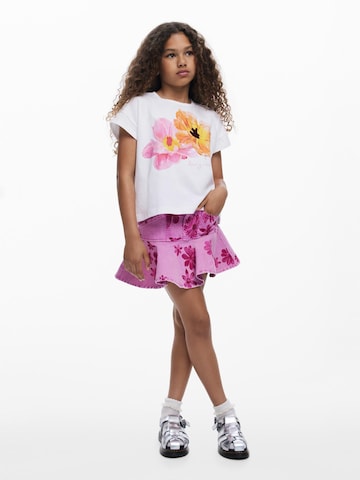 Desigual - Camiseta en blanco