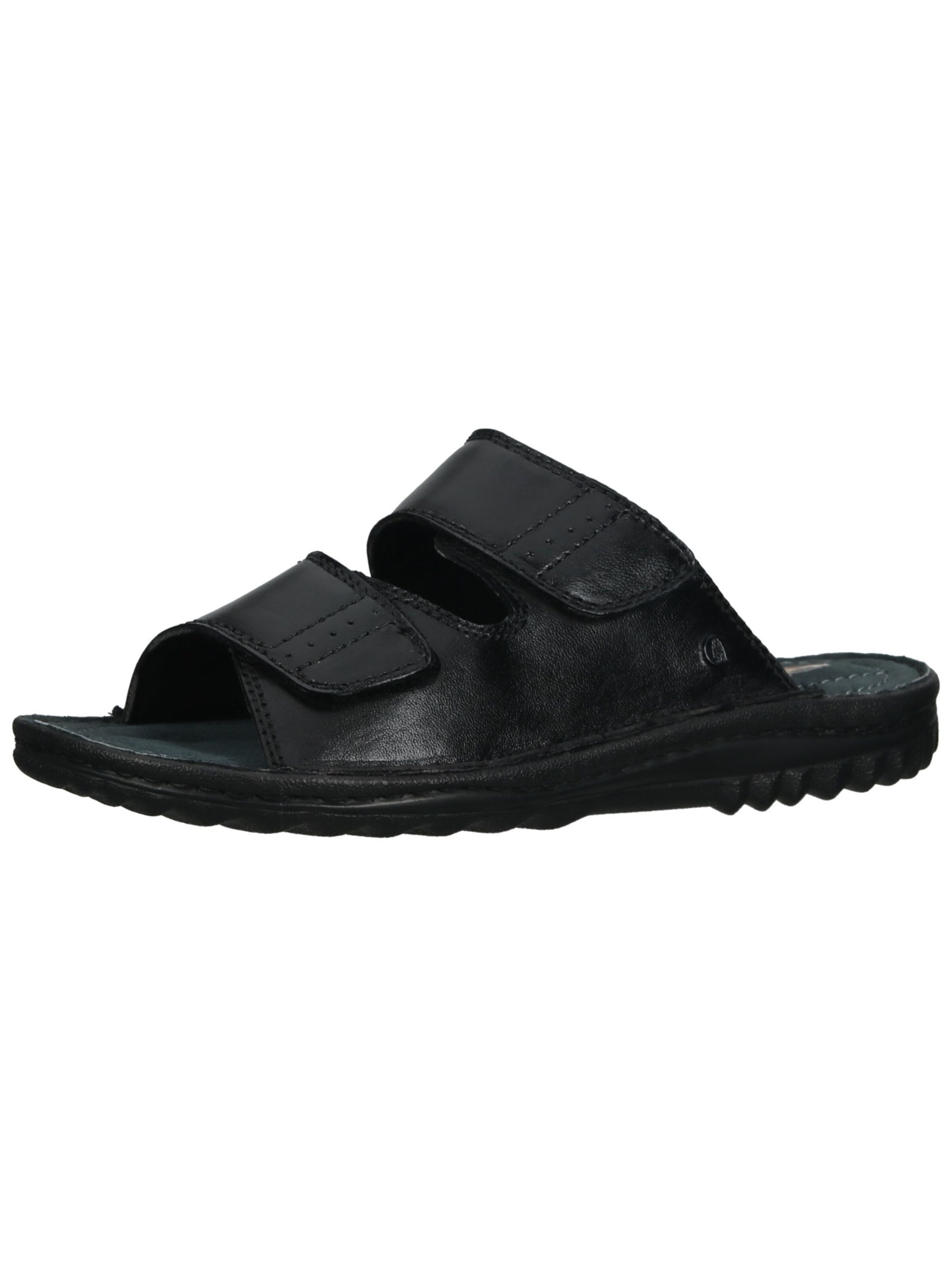 Mule HUSH PUPPIES en noir : devant