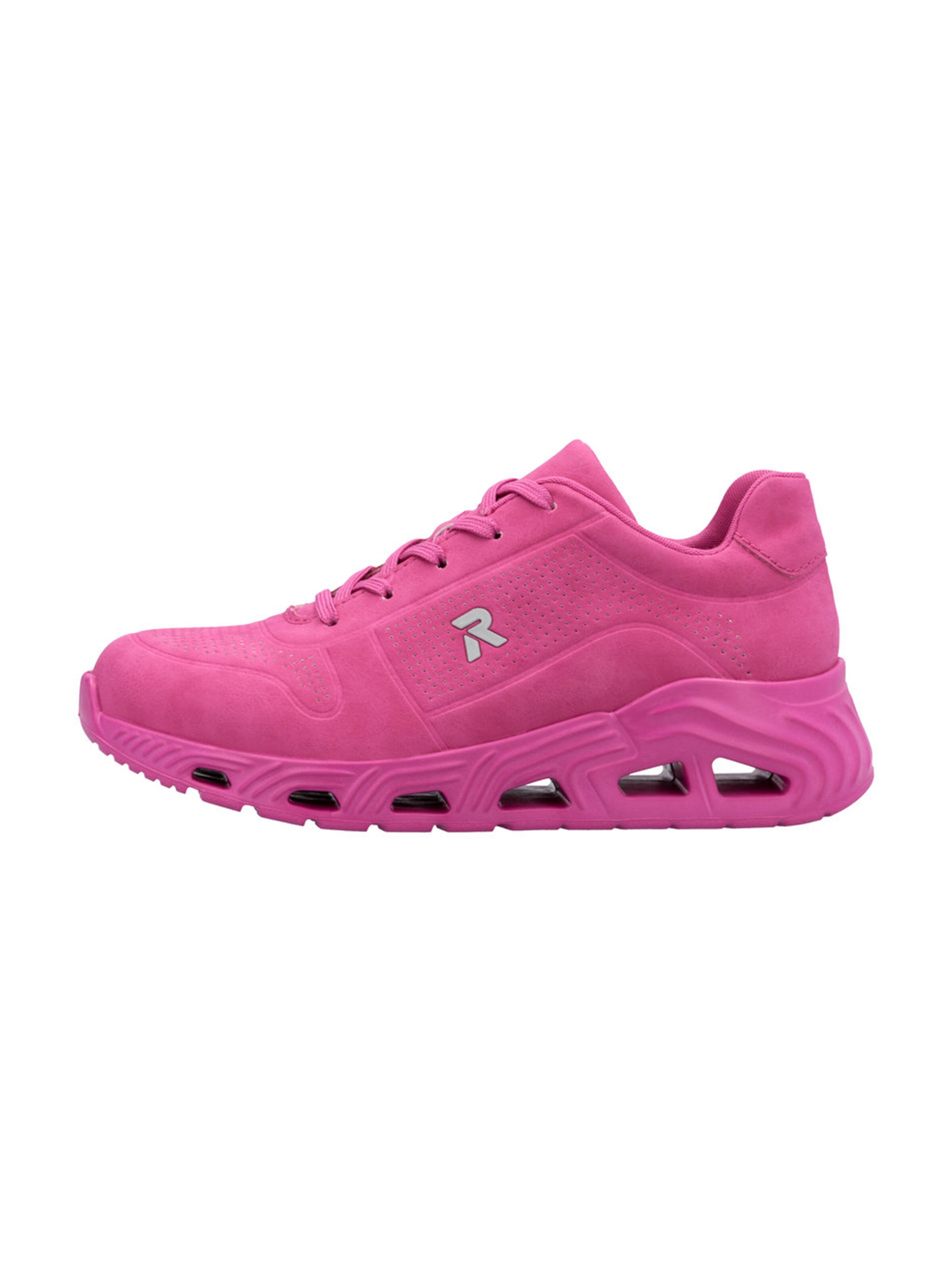 Baskets basses Rieker Sport en rose