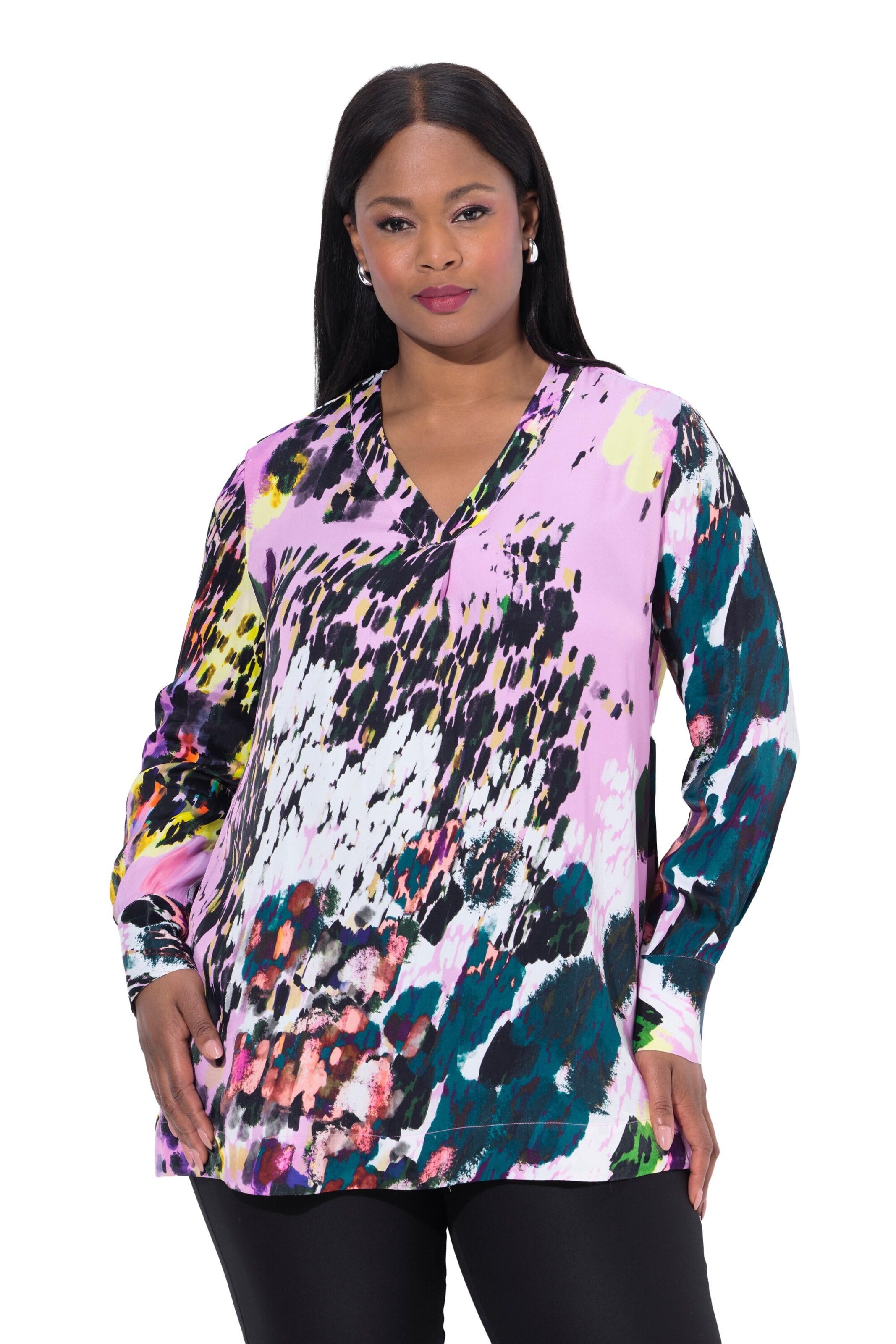Ulla Popken Blouse in Mixed colours: front