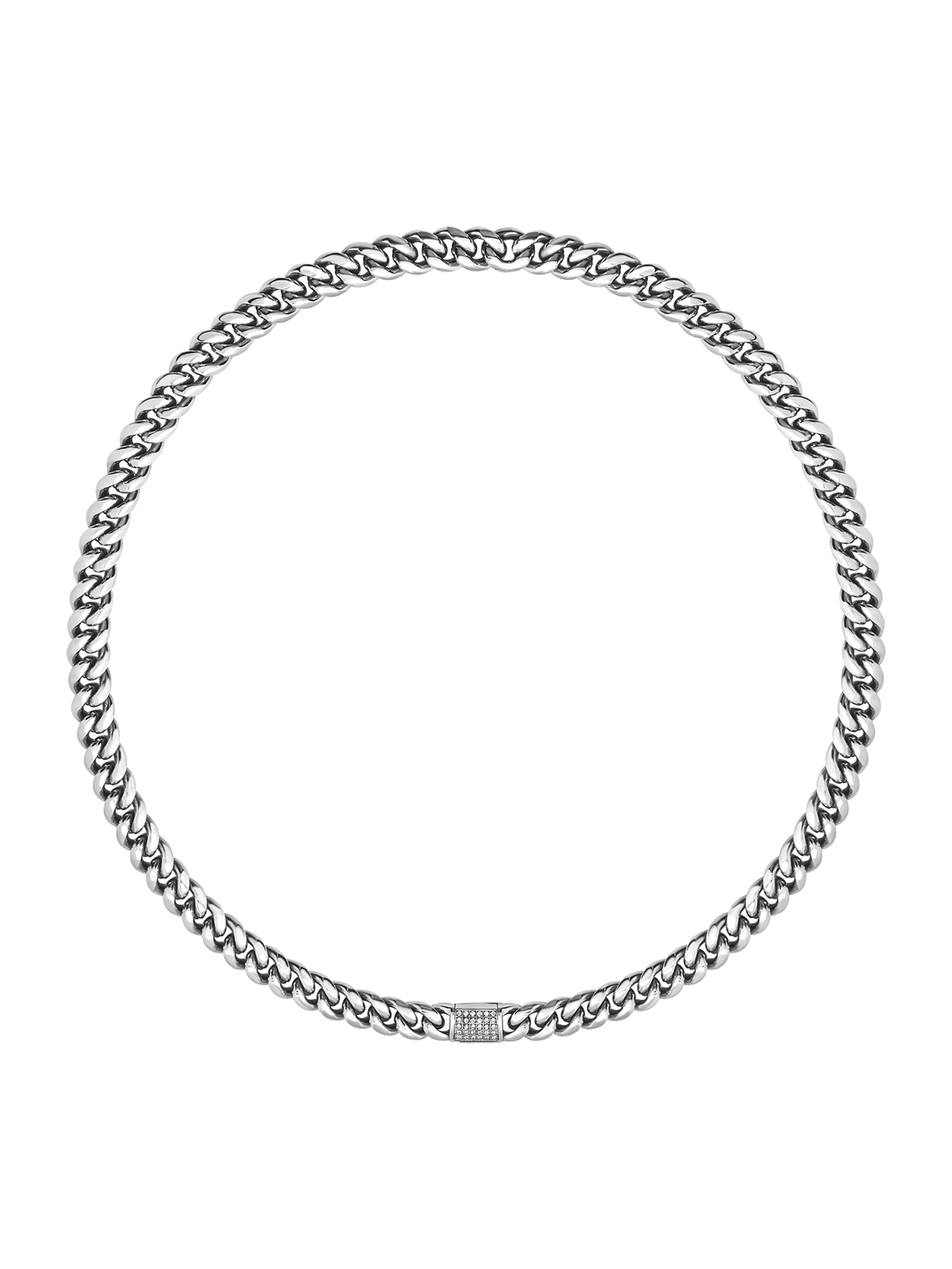 Chaîne Breil en argent : devant