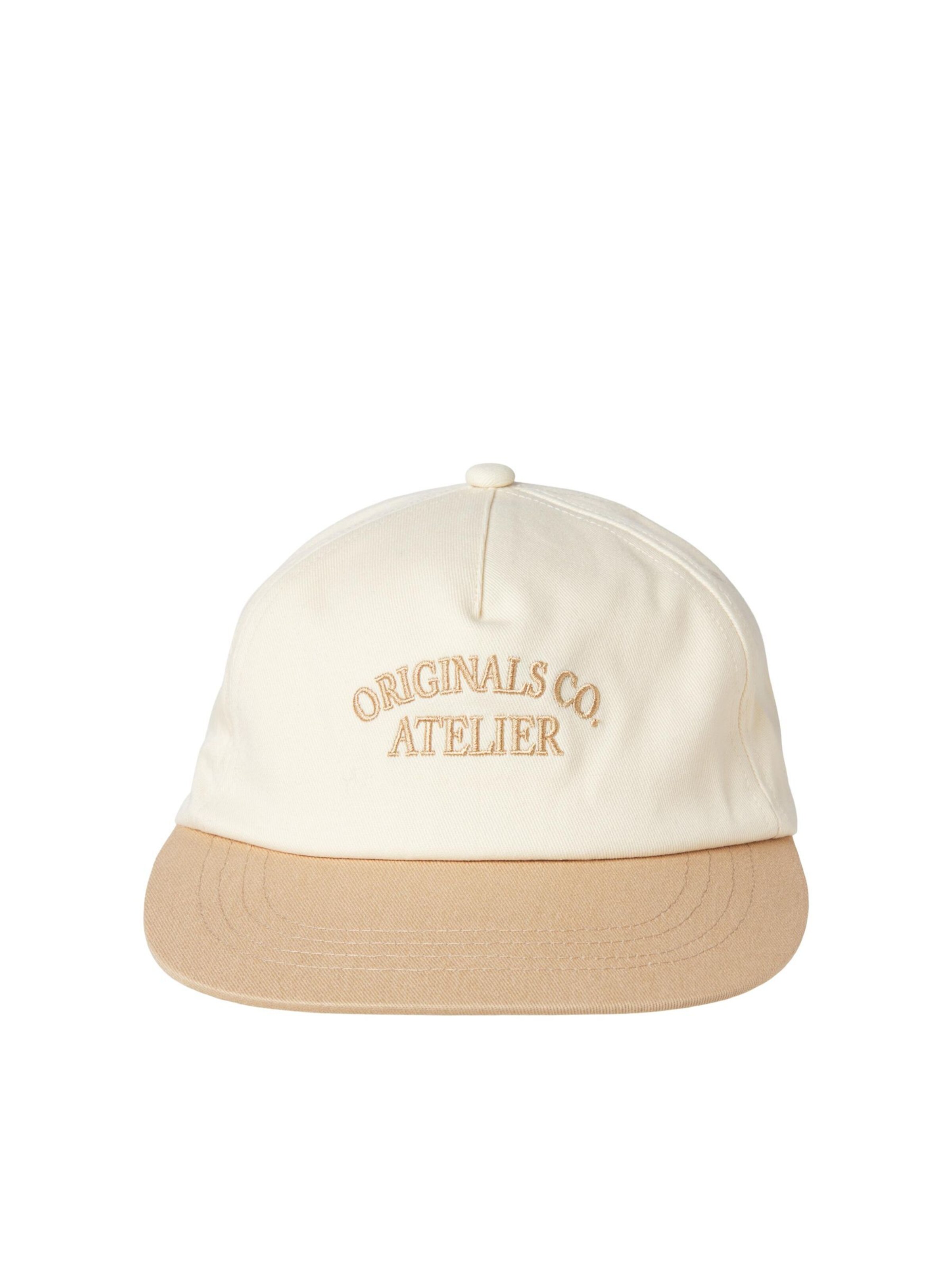 JACK & JONES Beanie in Beige: front