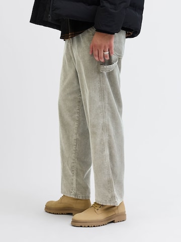JACK & JONES Wide leg Broek in Groen
