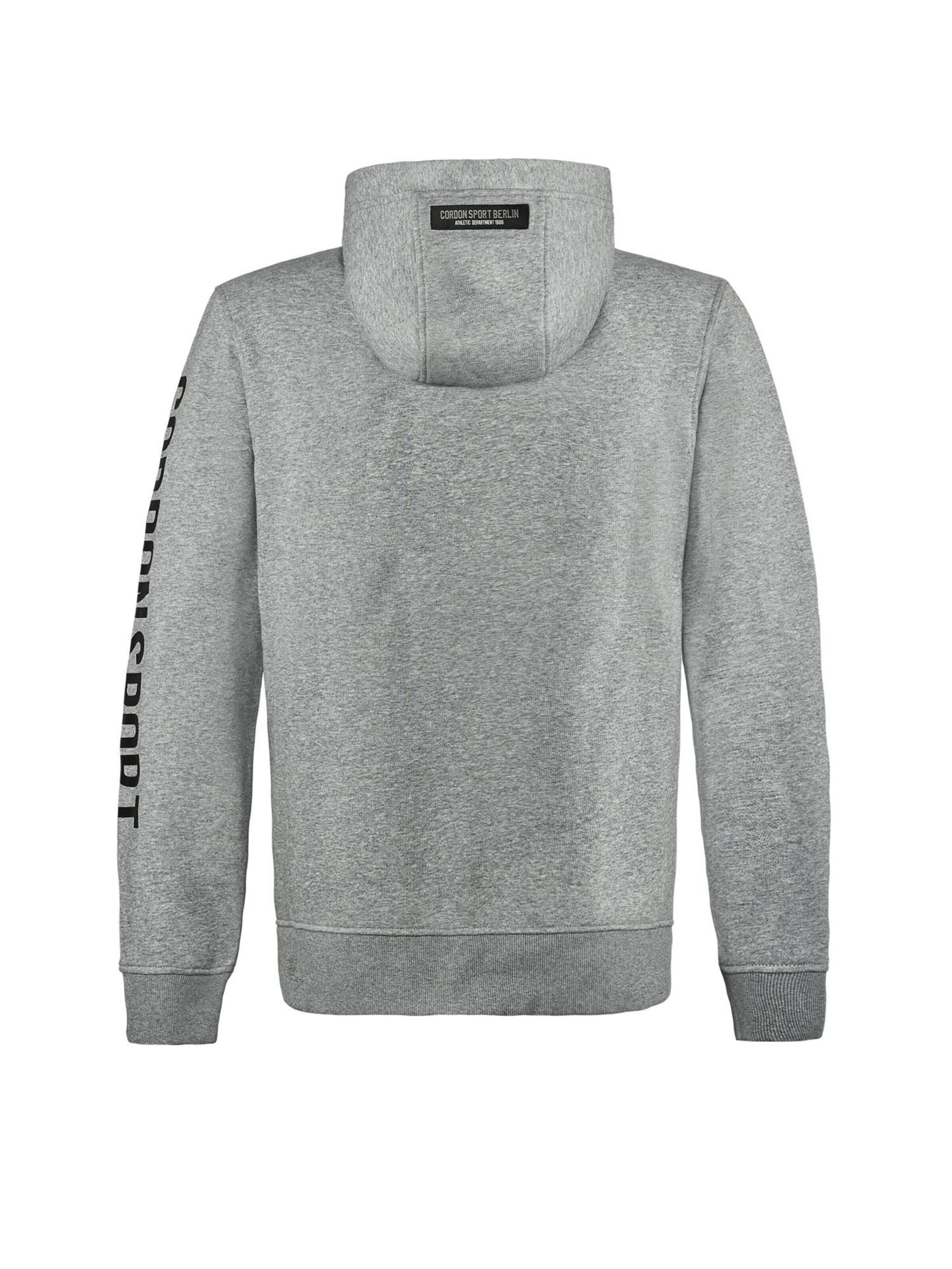 Cordon Sport Sweatjacke 'King'‌‌‌‌‌‌‌‌‌ in Grau