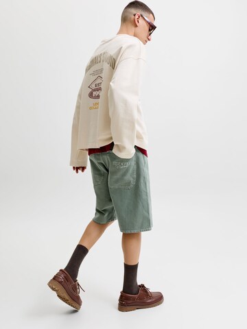 JACK & JONES Baggy Jeans 'JJAlex' in Groen