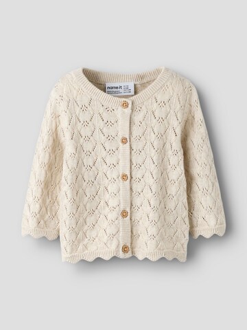 NAME IT Knit cardigan in Beige