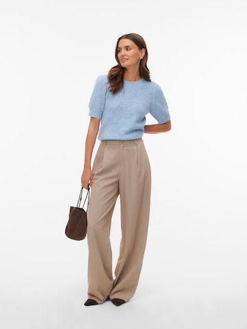 Wide Leg Pantalon à pince 'VMDALLAS' VERO MODA en marron