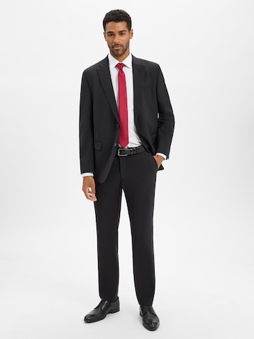 PIERRE CARDIN Regular Hose Ryan in Schwarz