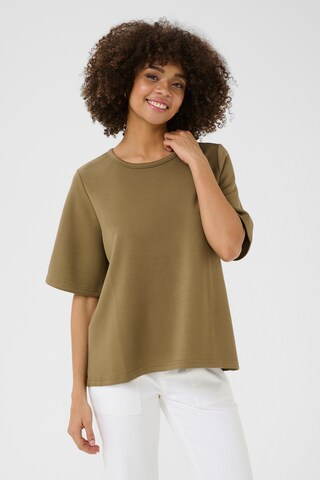 CULTURE Blouse in Green: front