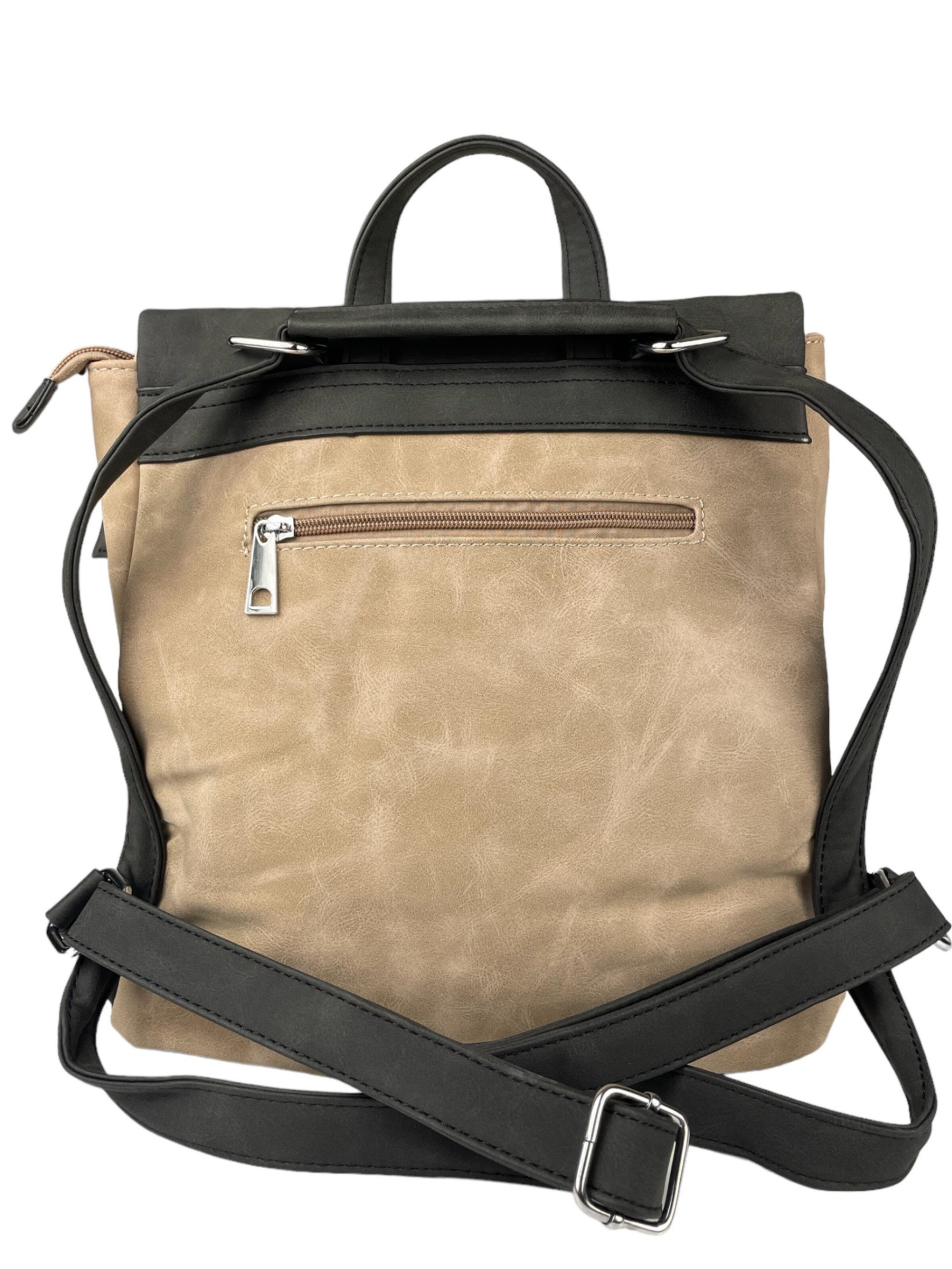 Kumixi Rugzak '2in1 Rucksacktasche' in Beige
