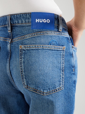 HUGO Blue - Regular Calças de ganga 'Noe_B' em azul