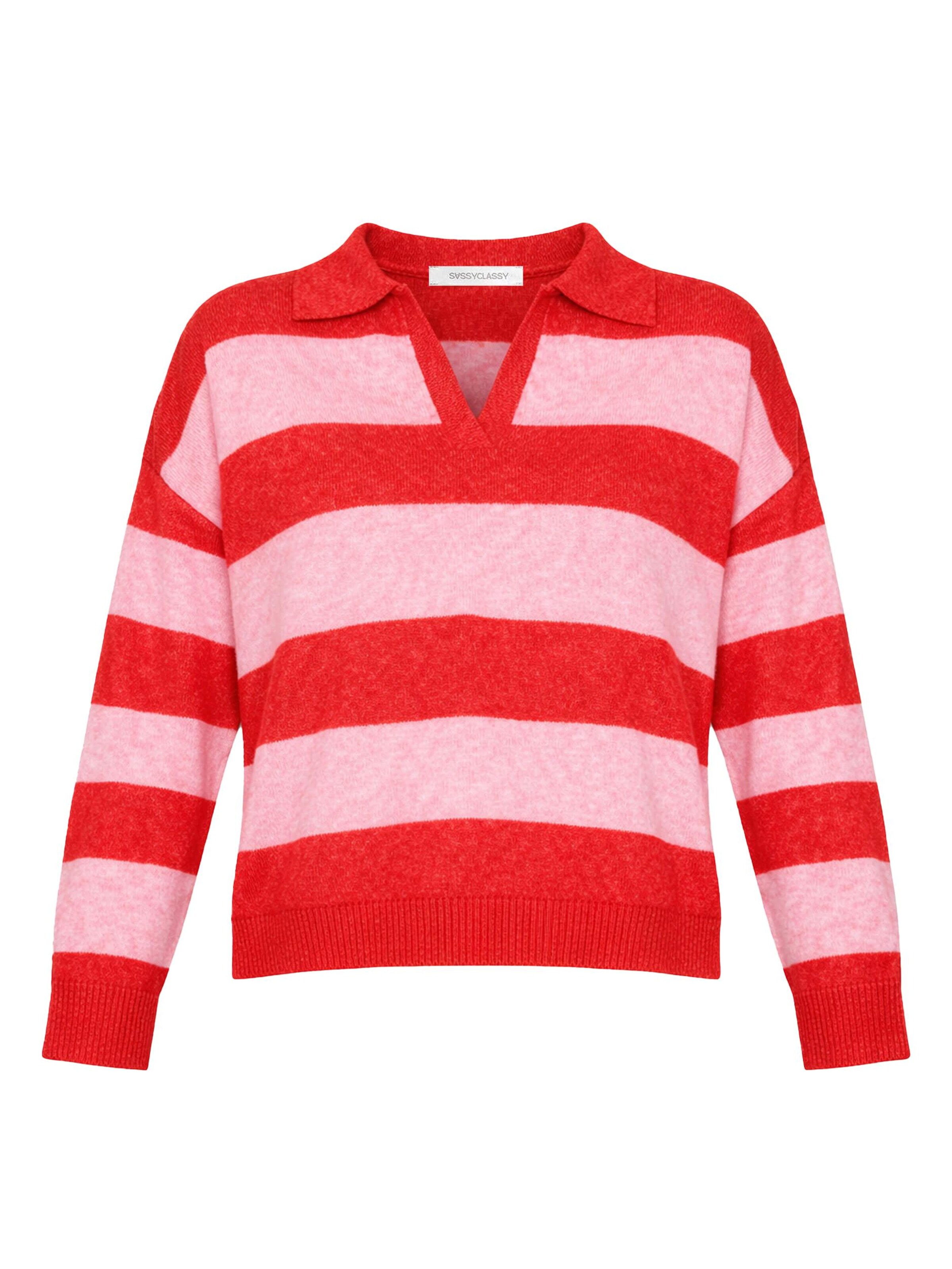 SASSYCLASSY Pullover‌‌‌‌‌‌ in Pink: Vorderseite