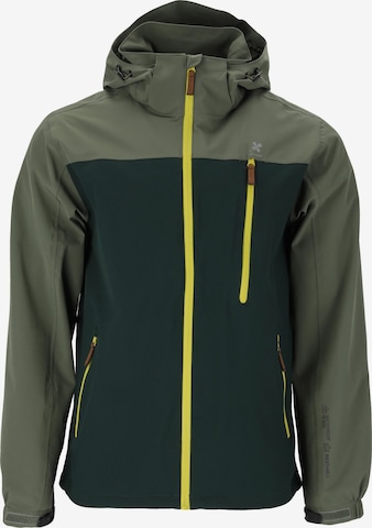 Gipfelglück Outdoor jacket 'Julius' in Green: front