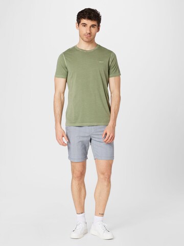 GANT - Camisa 'Sunfaded' em verde