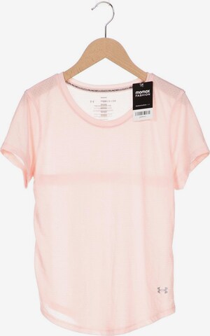 UNDER ARMOUR T-Shirt S in Pink: predná strana