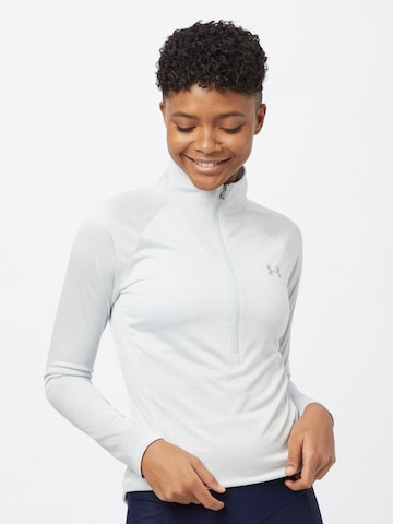 UNDER ARMOUR Funktiosshirt in Grau: predná strana