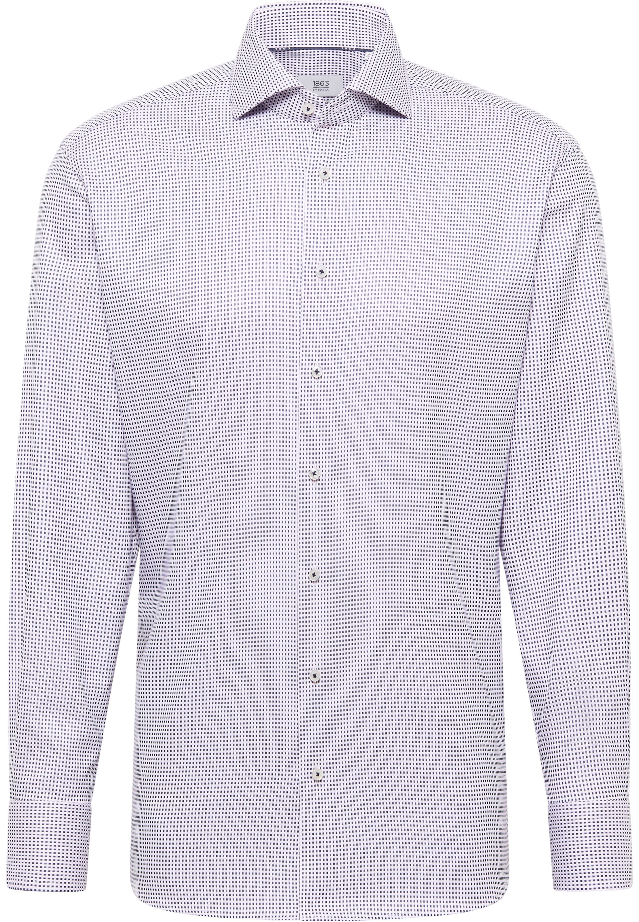 ETERNA Hemd in anthrazit / rosé, Produktansicht