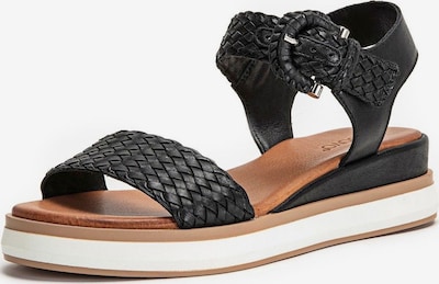 Sandalo con cinturino INUOVO di colore nero, Visualizzazione prodotti
