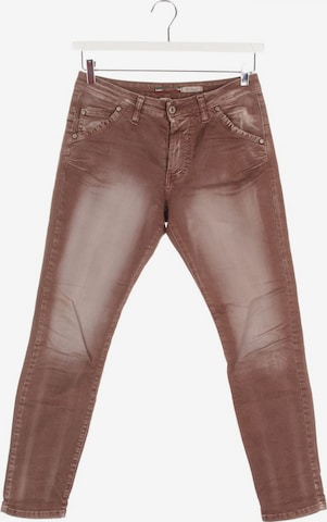 PLEASE Jeans in 25-26 in Brown: front