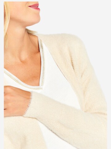 LolaLiza Gebreid vest in Beige