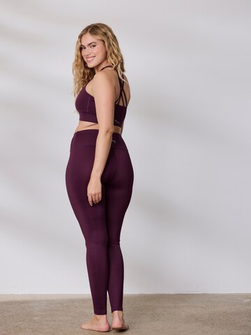 Hey Honey Skinny Leggings 'Unicolor' in Rot