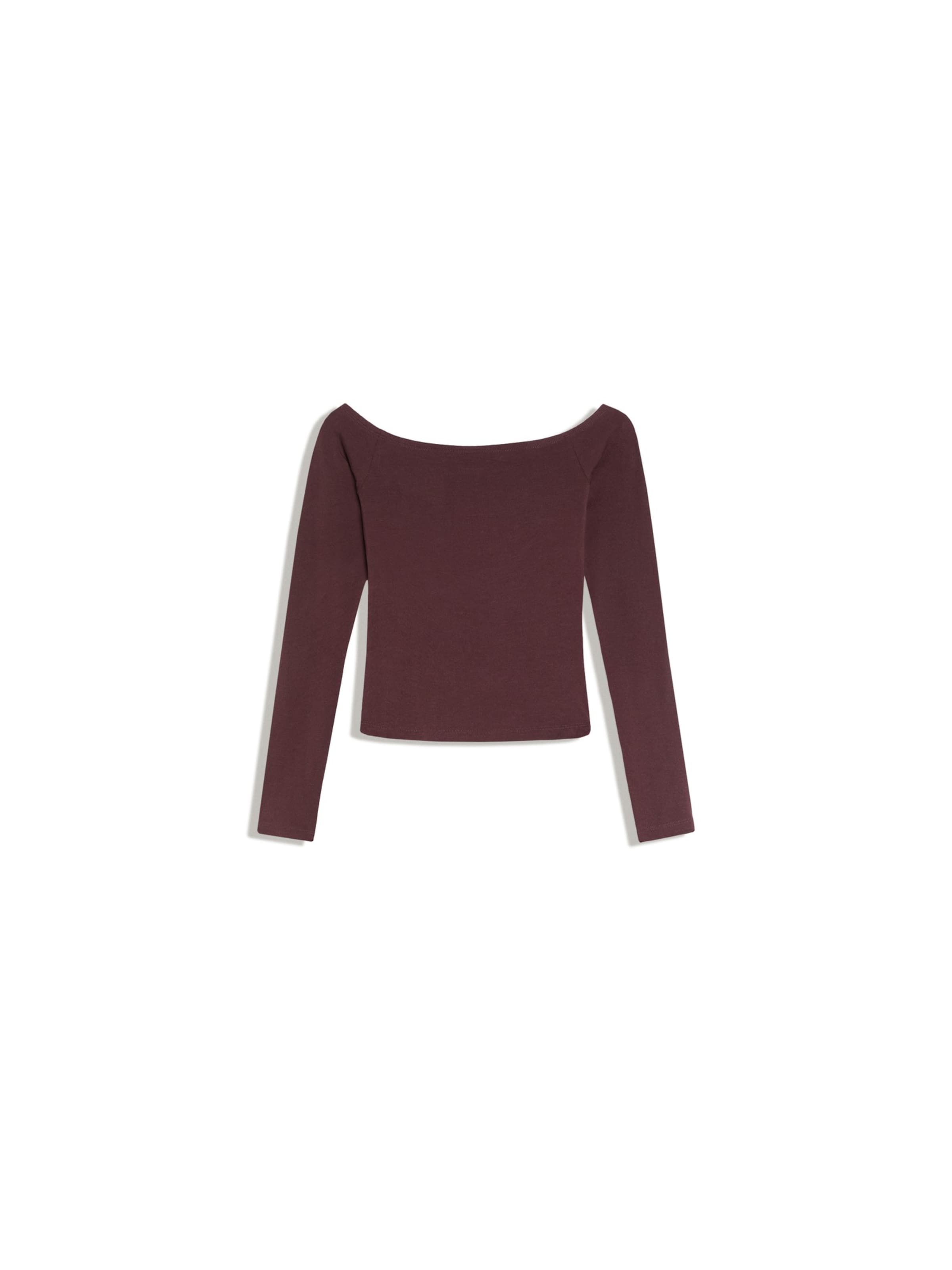 Bershka Póló - piros: elől
