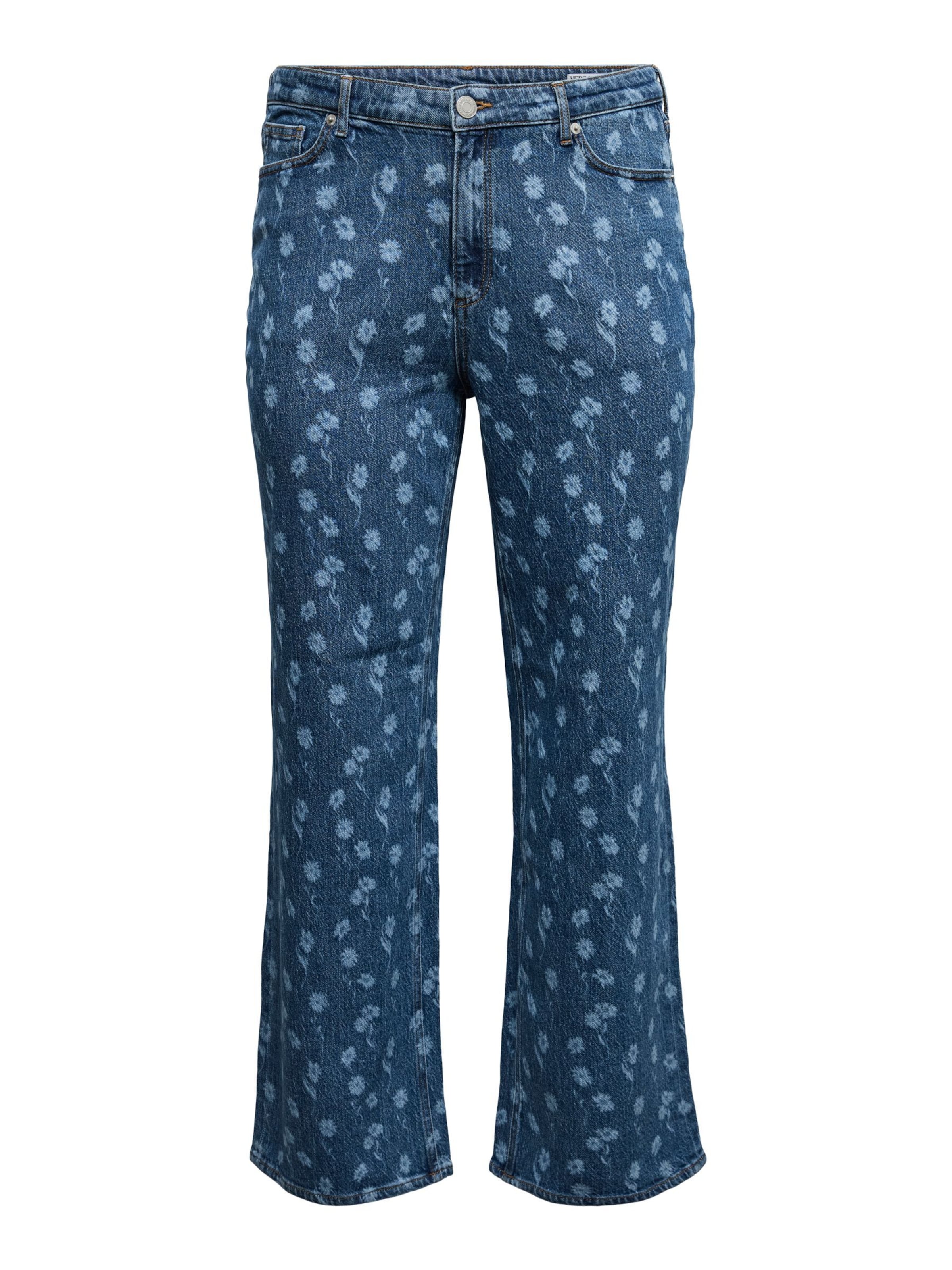 évasé Jean 'VMCTESSA' Vero Moda Curve en bleu : devant