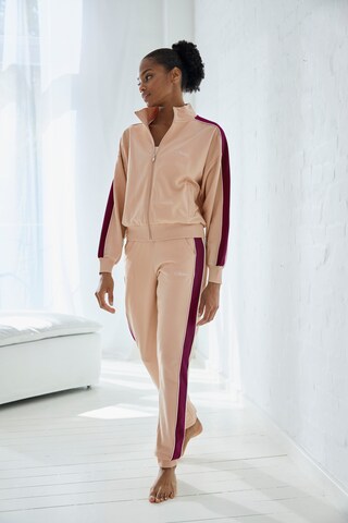 s.Oliver Tapered Broek in Beige