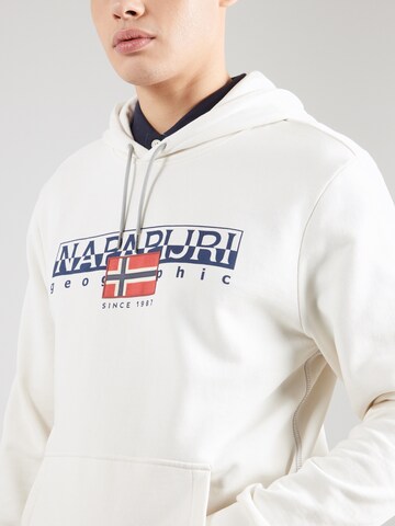 NAPAPIJRI Sweatshirt 'AYLMER' in White