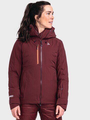 Schöffel Outdoorjas 'Pizac' in Rood: voorkant