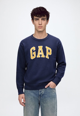 GAP Свитшот 'ATHLETIC' в Синий: спереди