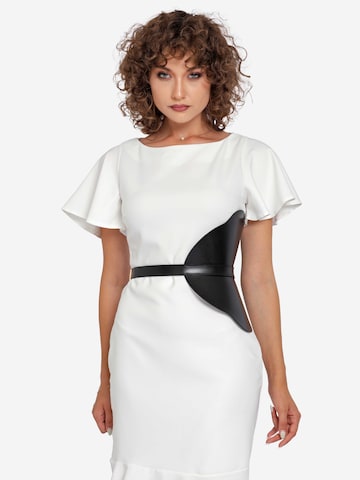 Haute Cuir Riem 'Ivy Side Corset Belt' in Zwart