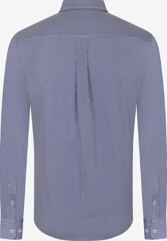 mėlyna DENIM CULTURE Standartinis modelis Marškiniai 'Trent'