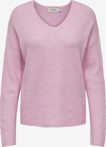 ONLY Pullover 'ONLCamilla' in Pink: Vorderseite